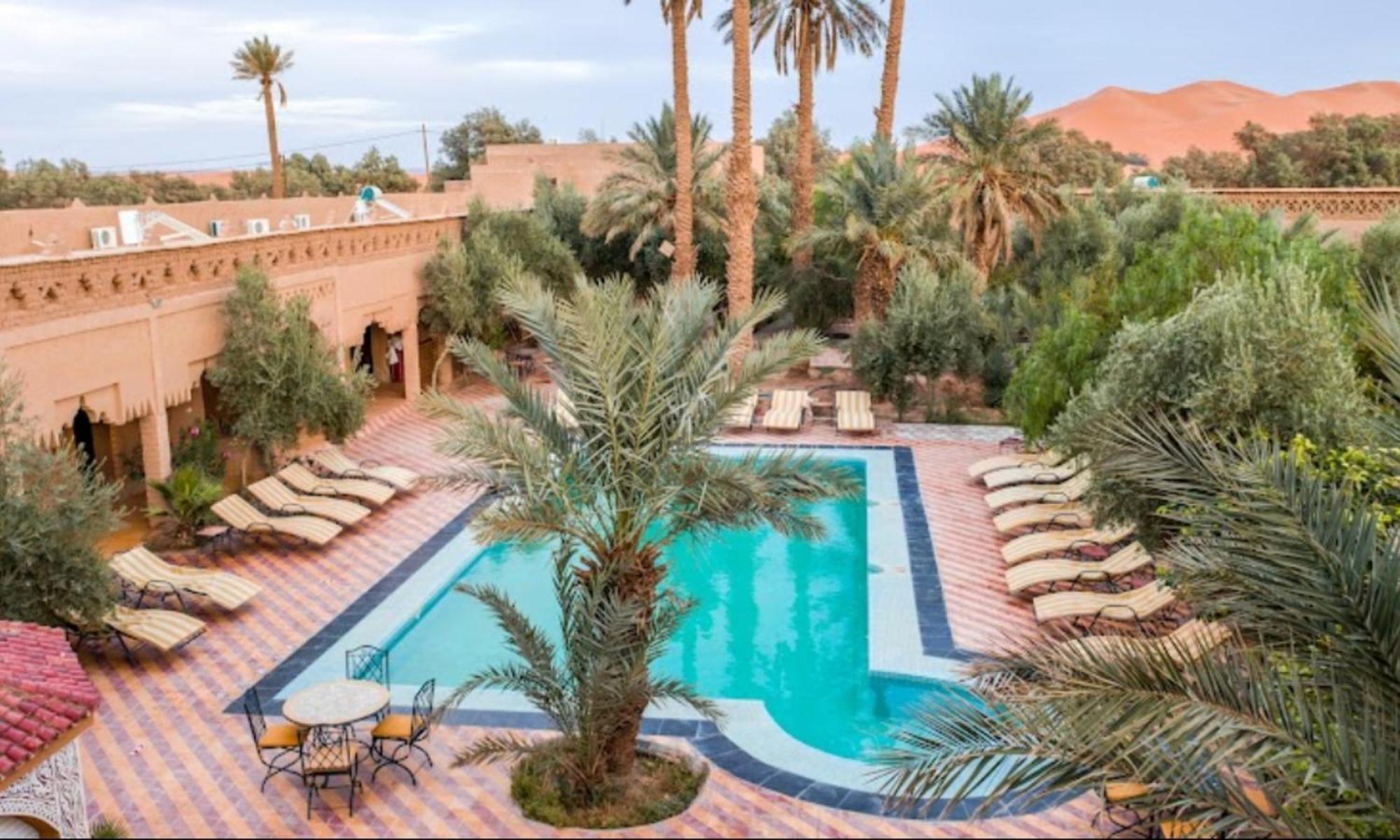 Riad Kasbah Le Touareg Merzuga Kültér fotó